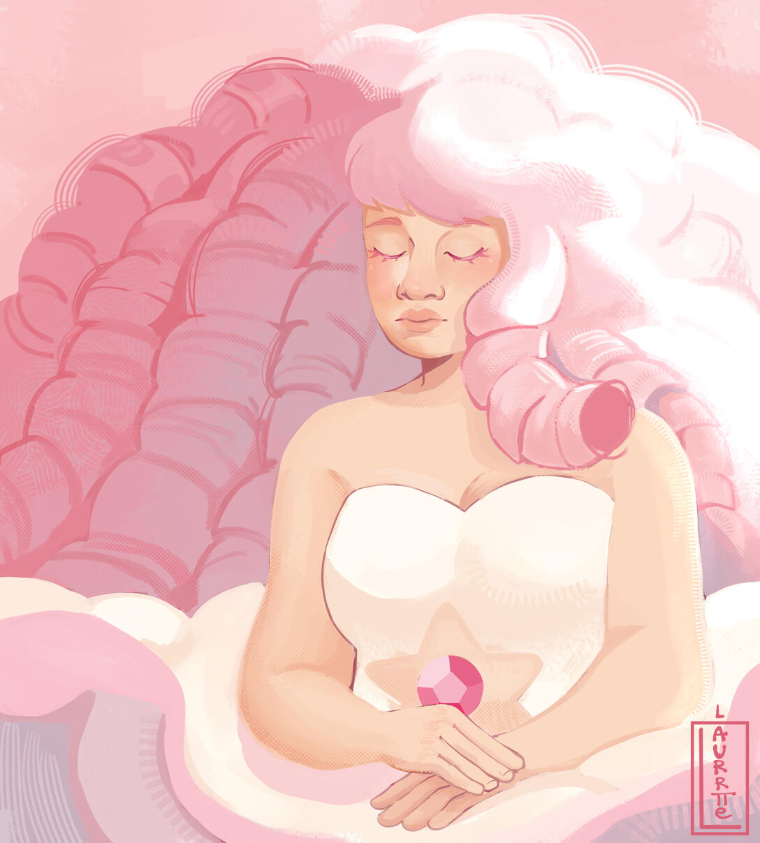 Rose Quartz Fanart (2025)