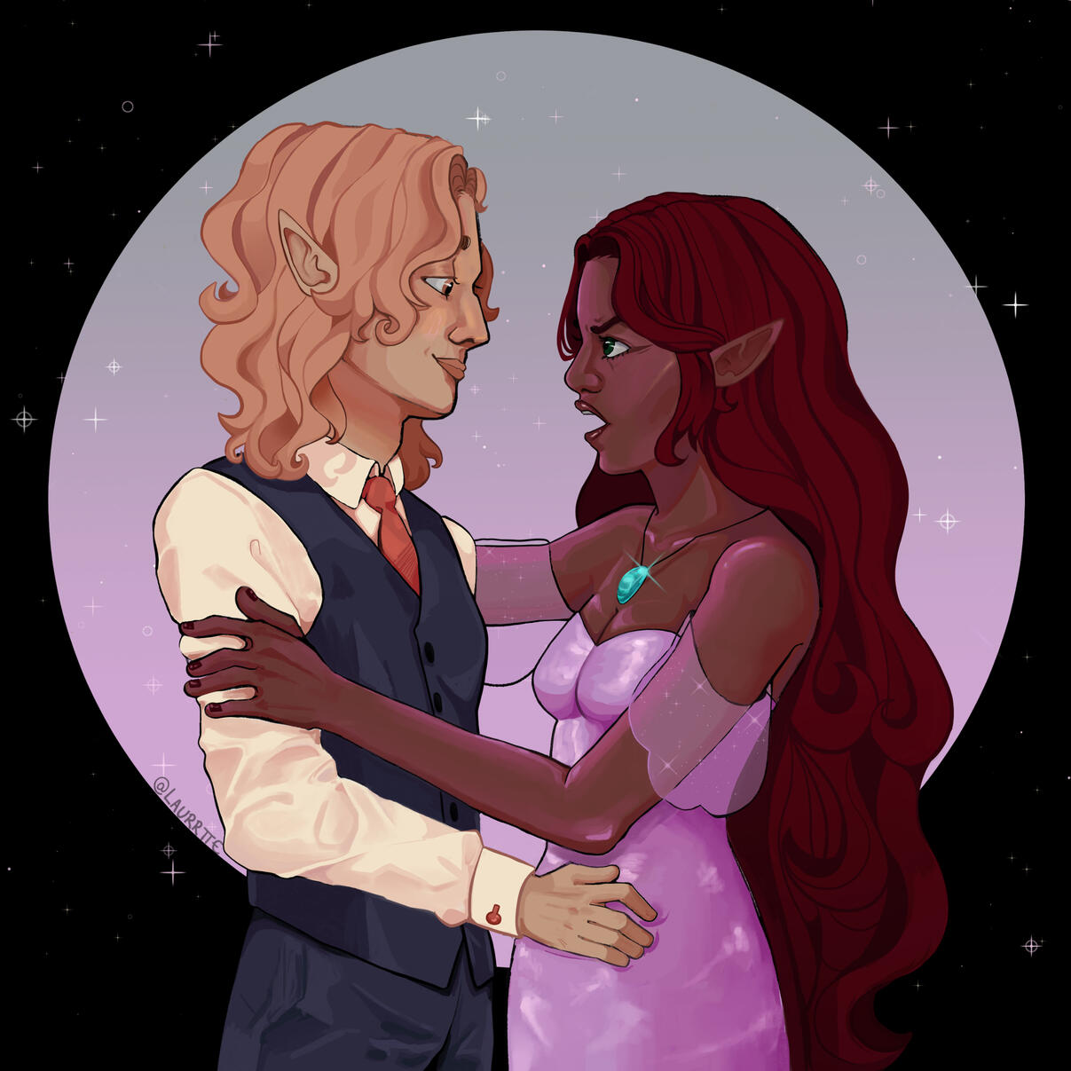 dois personagens corpo inteiro